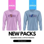 Sudadera Nuevo Pack x 2 rosada y azul