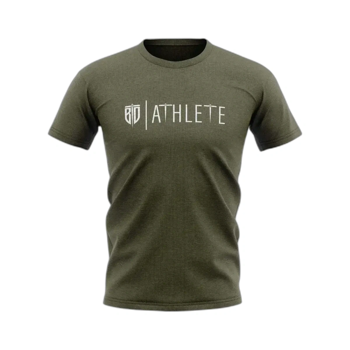 Camiseta-ATHLETE-MILITARY-GREEN-GILDAN