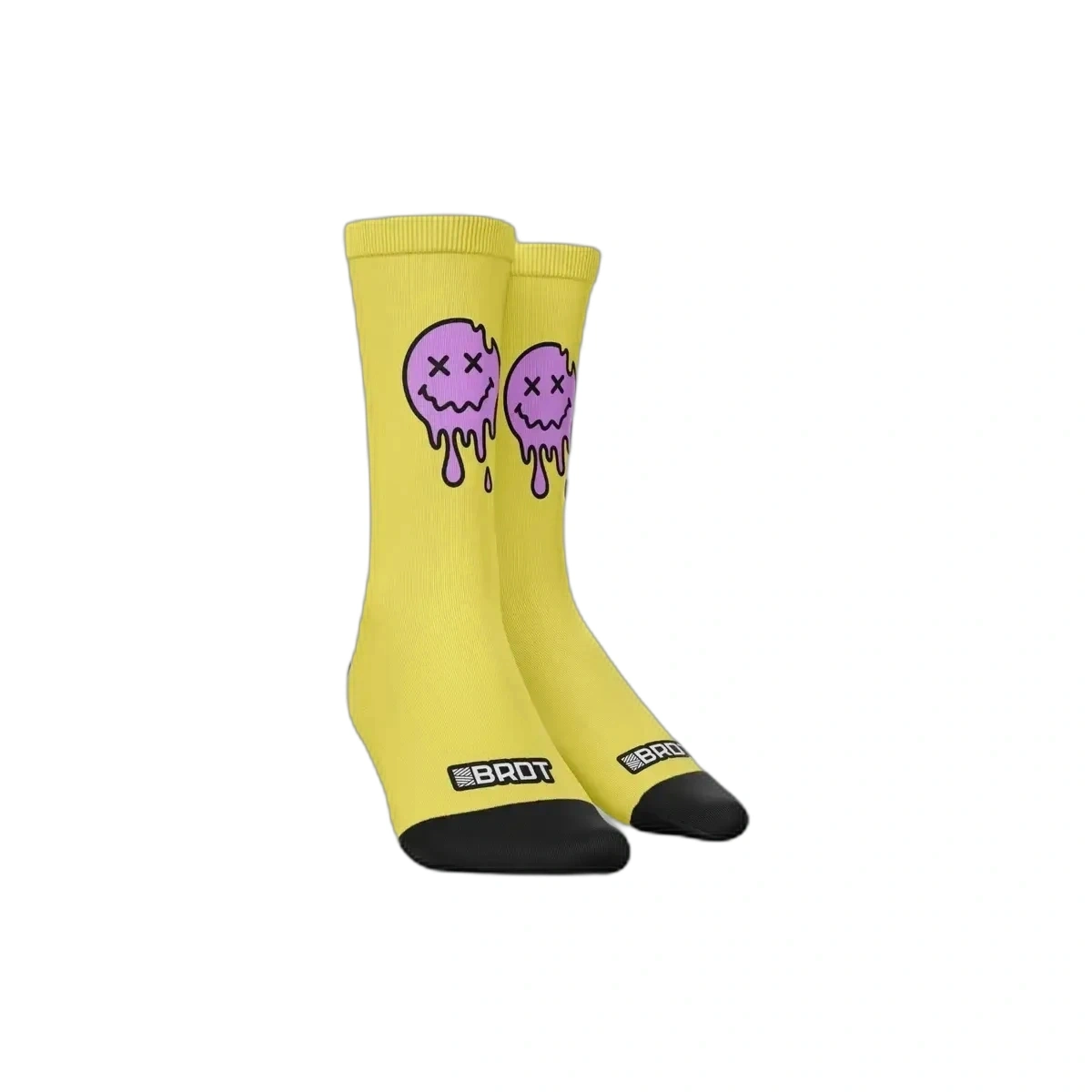 Calcetines-EMOJIQ-AMARILLO
