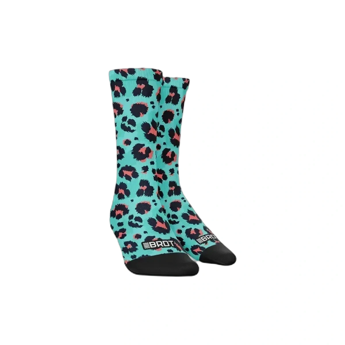 Calcetines-LEOPARDO-AZUL