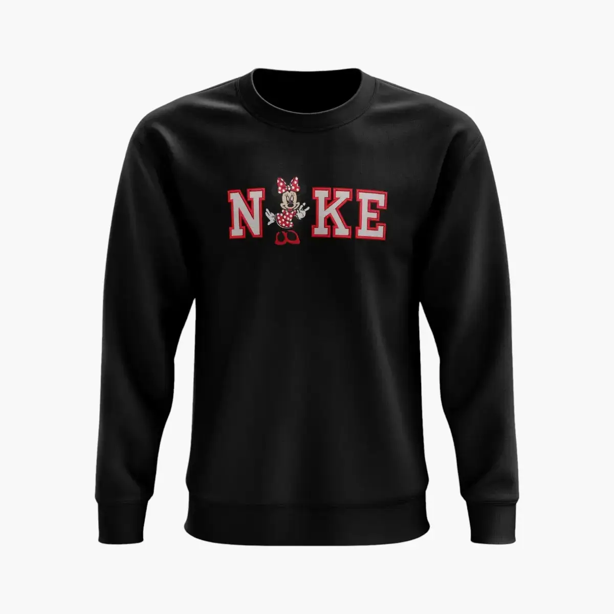 Sudadera Negra Logo Minnie Sudadera-Negra-Logo-Minnie