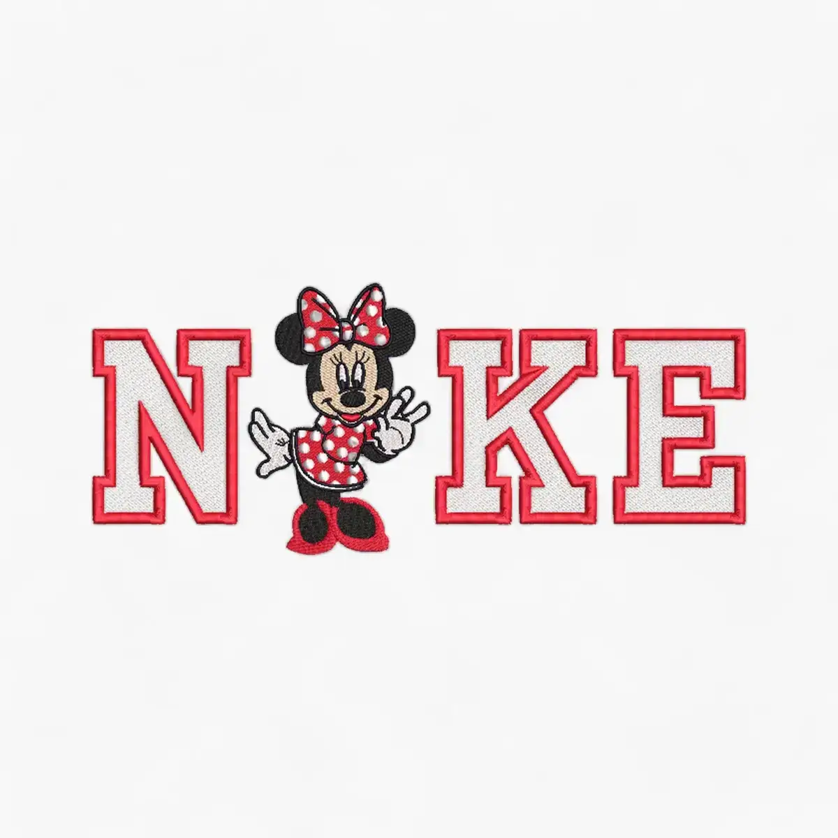 Minnie Parche Bordado Universitario Minnie-Parche-Bordado-Universitario