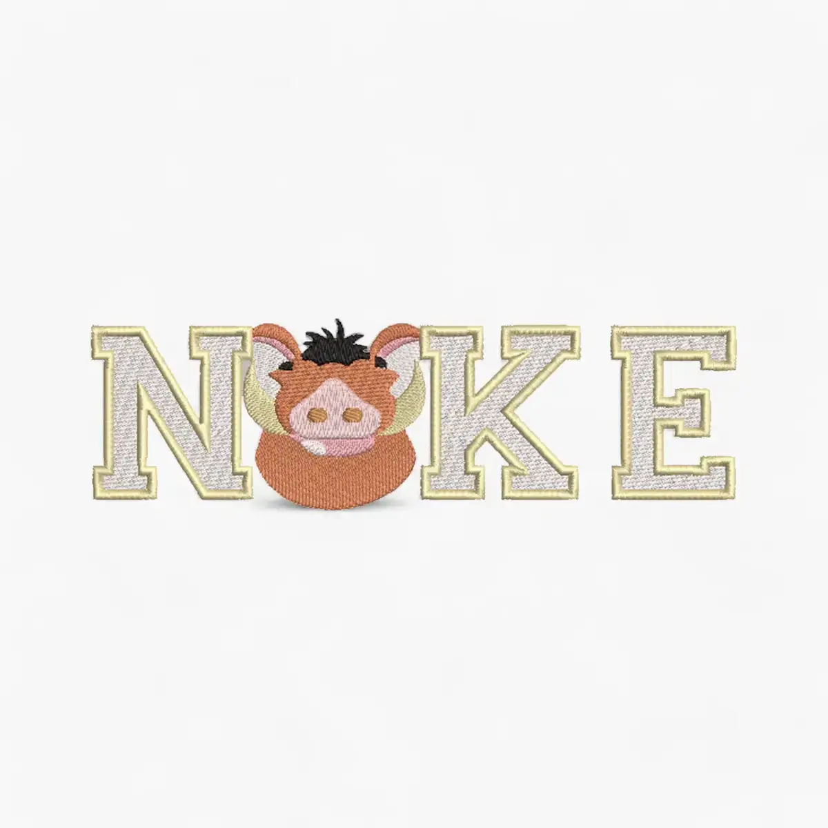 Bordado Apliqué Pumbaa Varsity Bordado-Apliqué-Pumbaa-Varsity