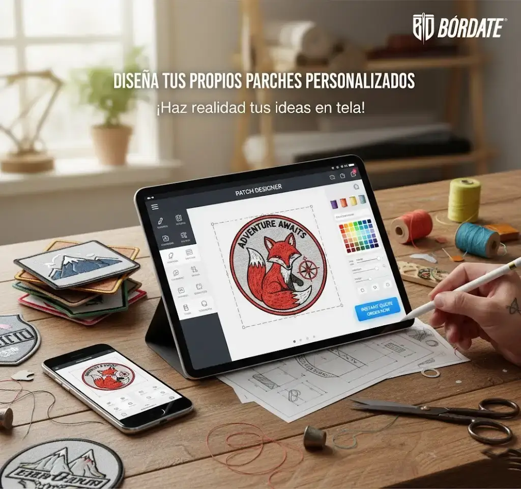 Diseña tus Parches con alta calidad
