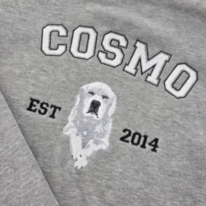 sudadera bordada mascota sanlucar